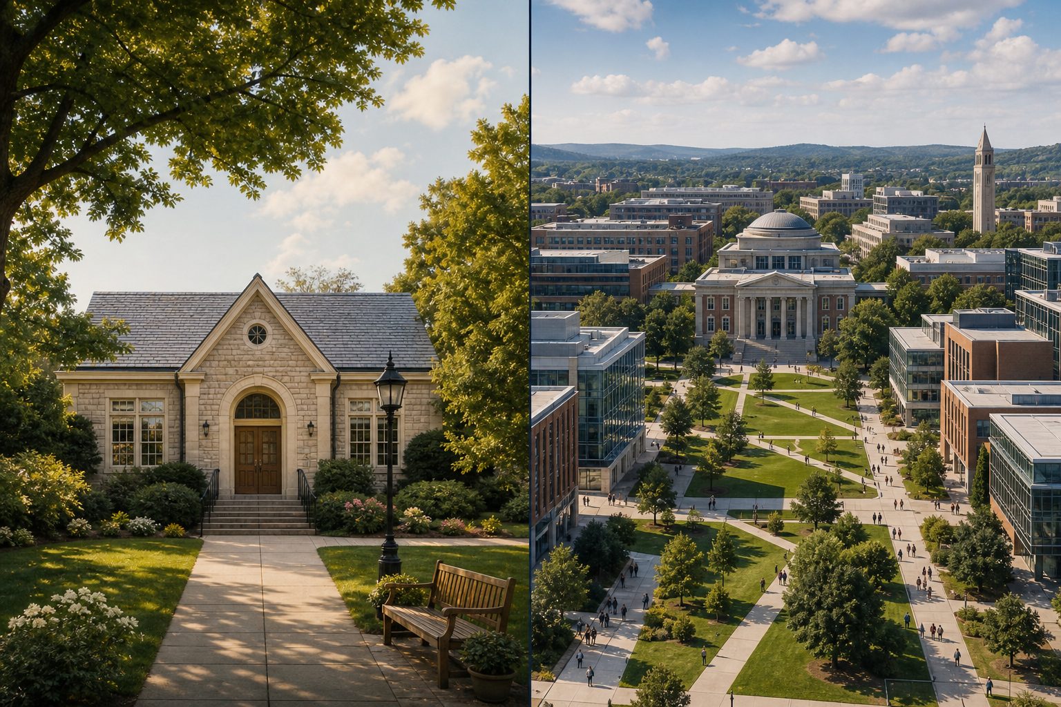 College 和 University 的定位差別
