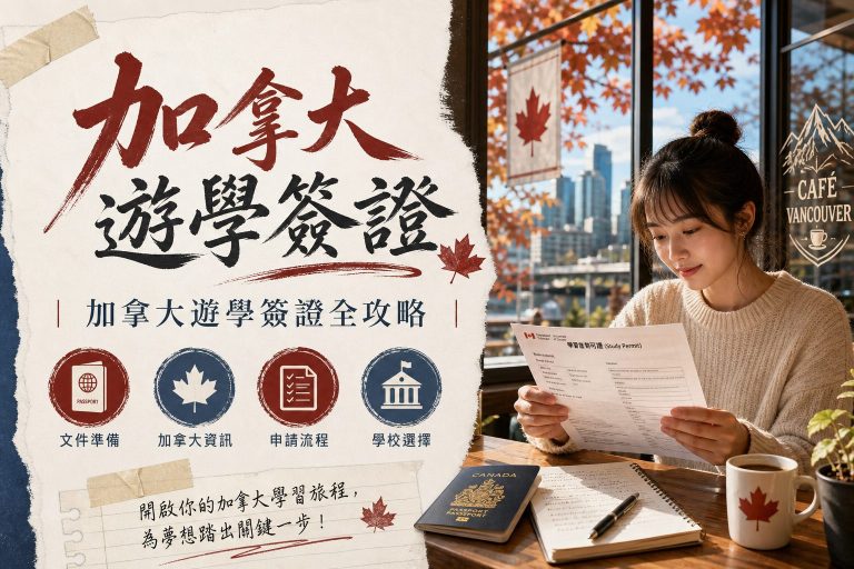 加拿大遊學簽證怎麼辦